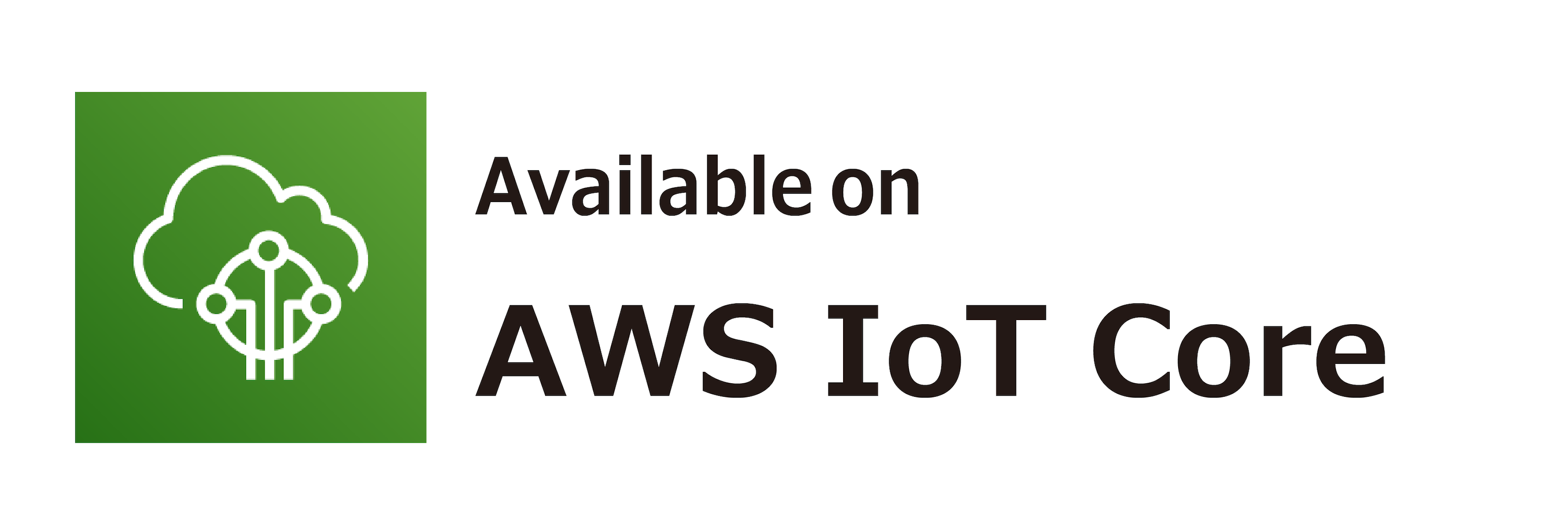 available on AWS IoT Core