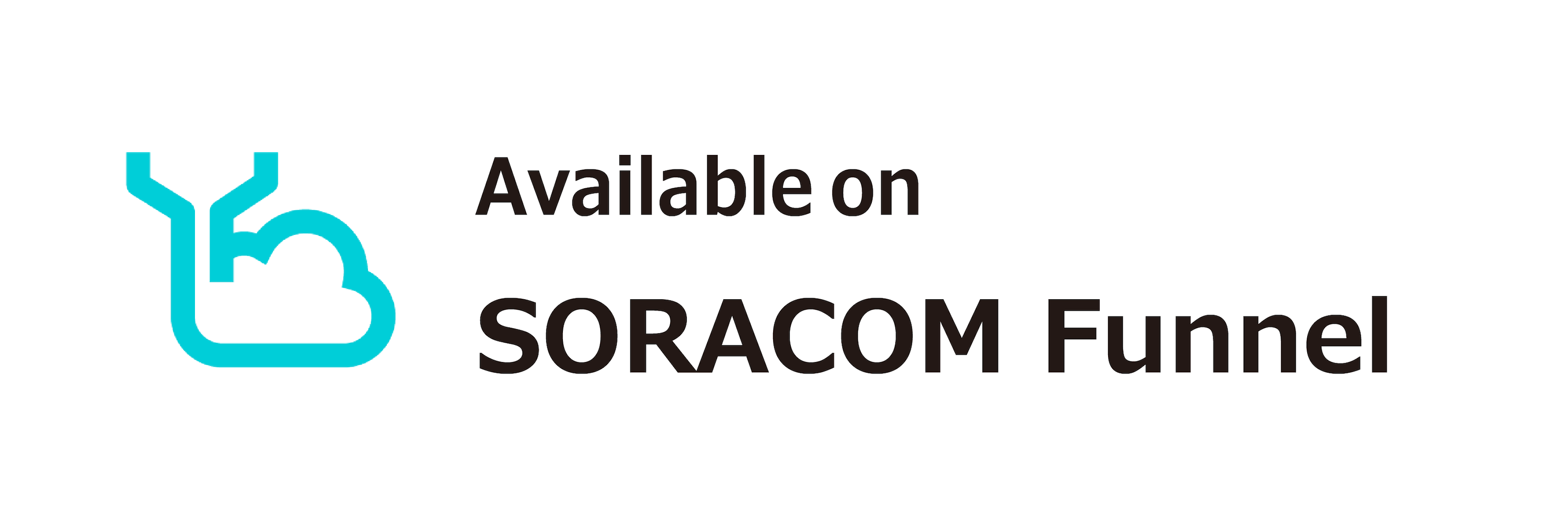available on SORACOM Funnel